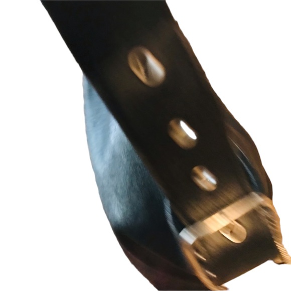 Coach black leather bag adjustable strap silver hardware & hang tag Y2K - Picture 7 of 14